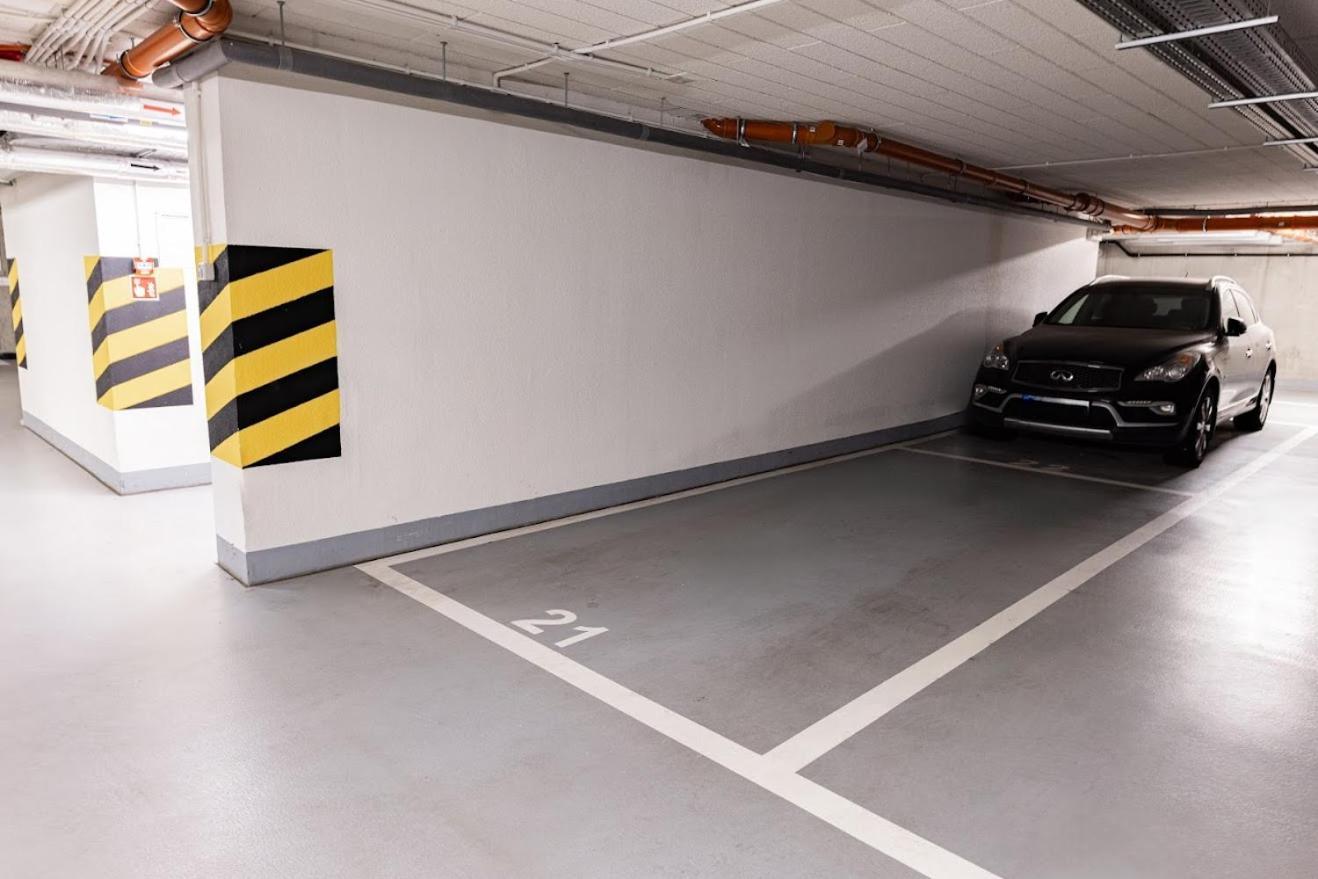 Fajny Apartament Z Parkingiem, Obok Metra. Warszawa Exteriör bild